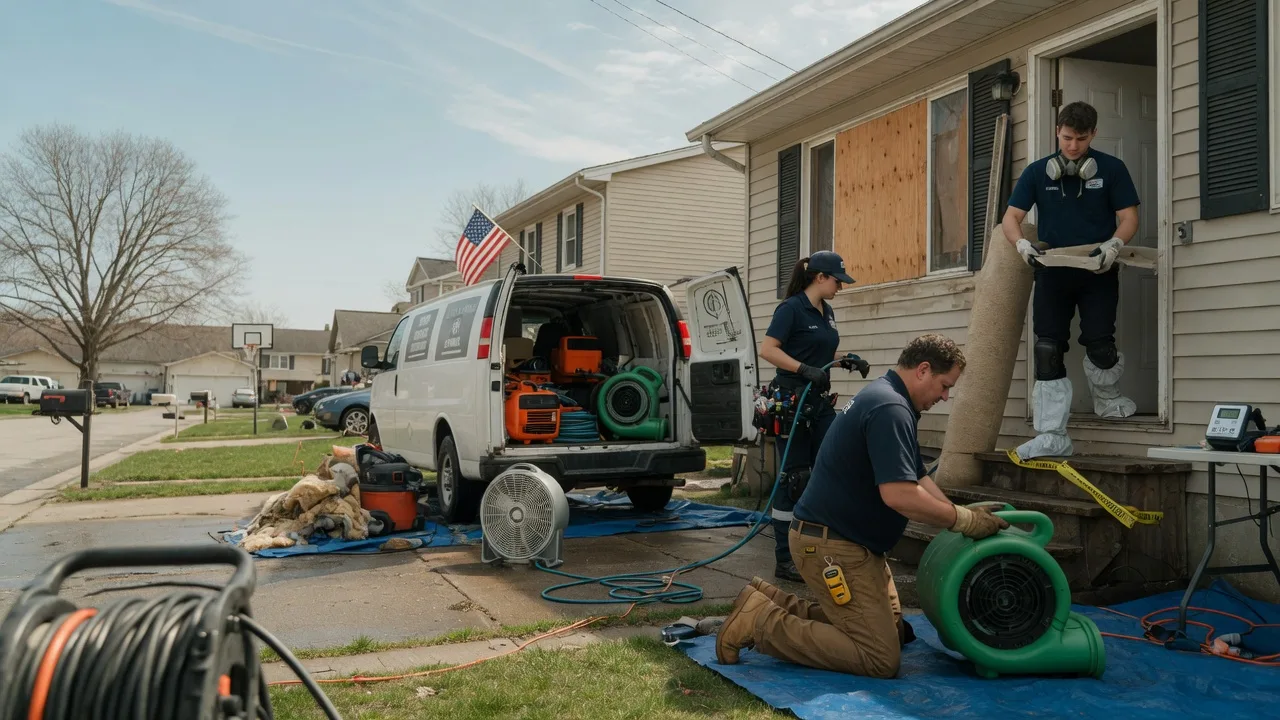 Water Damage Restoration in Minden City, MI near me